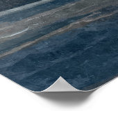 Farbenfrohe Seascape 34 Poster (Ecke)