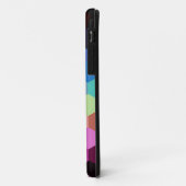 Farbenfrohe sechseckige Grafik Case-Mate iPhone Hülle (Hinten/Links)