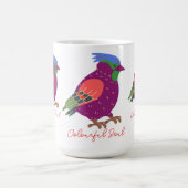 Farbenfrohe Seele Design Kaffeetasse (Mittel)