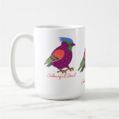 Farbenfrohe Seele Design Kaffeetasse (Links)