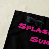 Farbenfrohe Seelenspalte Strandtuch (Beispiel)