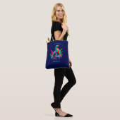 Farbenfrohe Seelenspalte Tasche (Am Model)