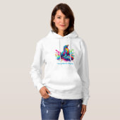 Farbenfrohe Seelöwe Hoodie (Vorne ganz)