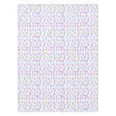 Farbenfrohe Seepferde Muster Tischdecke (Vorderseite)