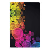 farbenfrohe Seiltafel Mini Klemmbrett (Rückseite)