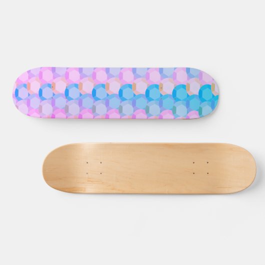 Farbenfrohe Sequins Skateboard (Horizontal)