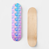 Farbenfrohe Sequins Skateboard (Vorderseite)