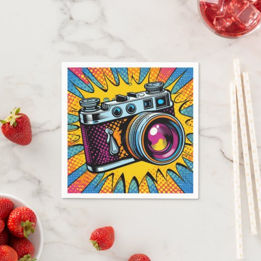 Farbenfrohe Servietten! Serviette (Beispiel)