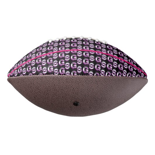 Farbenfrohe SG Girls Pink Pattern Kid's Football (Gedreht 270)