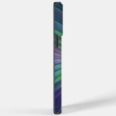 Farbenfrohe Shiny Fantasy Blume Abstraktes Fraktal Case-Mate iPhone Hülle (Rückseite / Rechts)