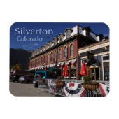 Farbenfrohe Silverton, Colorado Magnet (Horizontal)