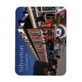 Farbenfrohe Silverton, Colorado Magnet (Vertikal)