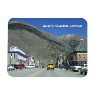 Farbenfrohe Silverton, Colorado Magnet