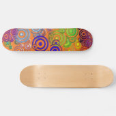 Farbenfrohe Skateboard (Horizontal)