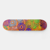 Farbenfrohe Skateboard (Horizontal)