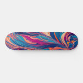 Farbenfrohe Skateboard (Horizontal)