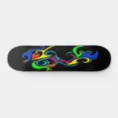 Farbenfrohe Skateboard (Horizontal)