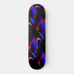 Farbenfrohe Skateboard - Lights