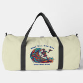 Farbenfrohe Skelettwanderung Duffle Bag (Vorderseite)