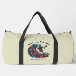 Farbenfrohe Skelettwanderung Duffle Bag