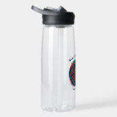 Farbenfrohe Skelettwanderung Trinkflasche (Rechts)