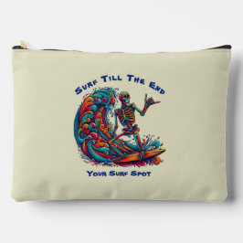 Farbenfrohe Skelettwanderung Zubehörtasche