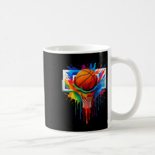 Farbenfrohe Sketll Regenbogen-Farb-Splash-Reifen-N Kaffeetasse