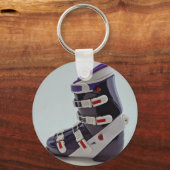 Farbenfrohe Skischuhe Schlüsselanhänger (Vorderseite)