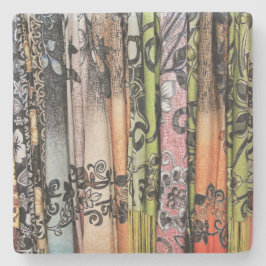 Farbenfrohe Skizze aus dem israelischen Untersetze Steinuntersetzer