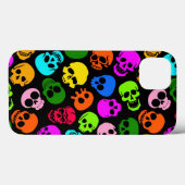 Farbenfrohe Skulpturen in schwarz Case-Mate iPhone Hülle (Rückseite (Horizontal))