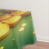 Farbenfrohe, skurrile Rainbow St. Patrick's Day Tischdecke (Beispiel)