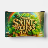 Farbenfrohe, skurrile Rainbow St. Patrick's Day