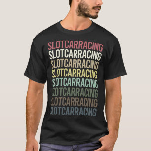 Farbenfrohe Slotcar-Slotcar-Slotcars T-Shirt
