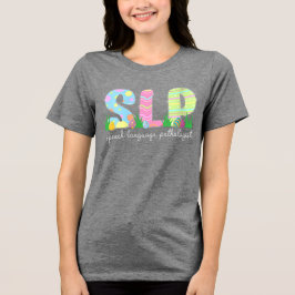 Farbenfrohe SLP Osterfeier Tri-Blend Shirt