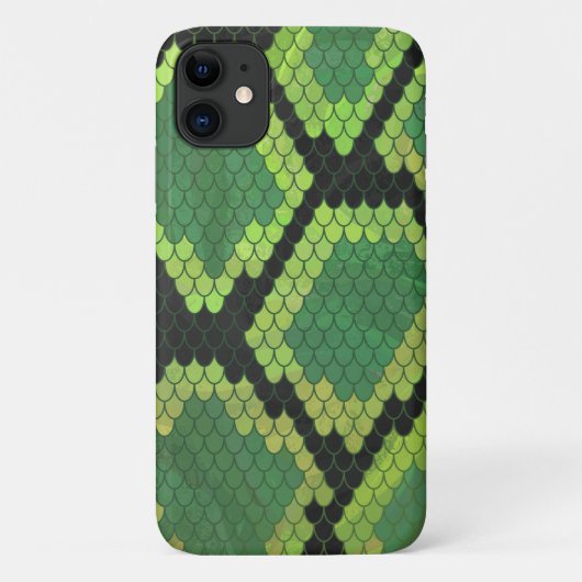 Farbenfrohe Snakeskin Muster Case-Mate iPhone Hülle (Rückseite)