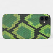 Farbenfrohe Snakeskin Muster Case-Mate iPhone Hülle (Rückseite (Horizontal))