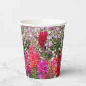 Farbenfrohe Snapdragon Garden Pappbecher (Links)