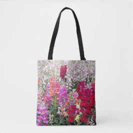 Farbenfrohe Snapdragon Garden Tasche