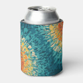 Farbenfrohe Solarfackeln im Retrostil Dosenkühler (Kanne Vorderseite)