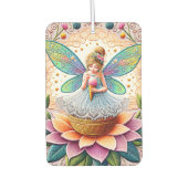 Farbenfrohe Sommer Fee Zwei Illustration Autolufterfrischer (Vorderseite)