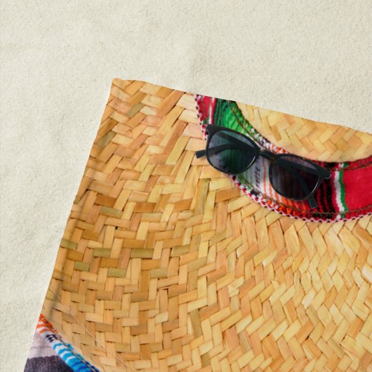 Farbenfrohe Sommer Mexiko Custom Beach Handtuch (Beispiel)