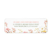 Farbenfrohe Sommer-Wildblumen Niedlich (Vorne)