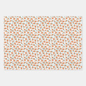 Farbenfrohe Sommerblüte Geschenkpapier Set (Vorderseite 2)