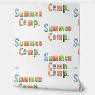 Farbenfrohe Sommercampingtexte für Outdoorabenteue Tapete