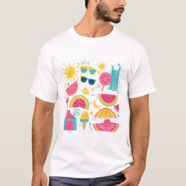 Farbenfrohe Sommercamps - Bright & Fun Saison T-Shirt