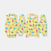 Farbenfrohe Sommereis Creme Ice Pops Muster Geschenkschachtel (Ungefaltet)