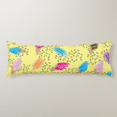 Farbenfrohe Sommereis Creme Ice Pops Muster Seitenschläferkissen (Vorderseite)