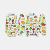 Farbenfrohe Sommerfruchtmuster Geschenkschachtel (Ungefaltet)