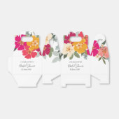 Farbenfrohe Sommergarten Helle Blumendusche Geschenkschachtel (Ungefaltet)