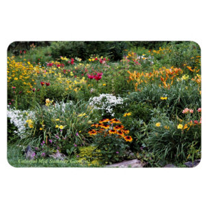 Farbenfrohe Sommergärten! Magnet